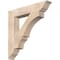 Ekena Millwork Balboa Traditional Smooth Bracket, Douglas Fir, 5 1/2"W x 34"D x 34"H BKT06X34X34BOA01SDF - alternate 1